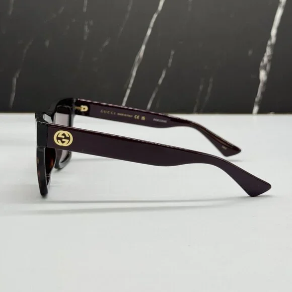 NEW GUCCI SUNGLASSES HAVANA WOMEN EYEWEAR GUCCI GG1714S 007 - Picture 7 of 11